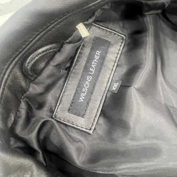 Black Leather Nora button down trench - Picture 4 of 15